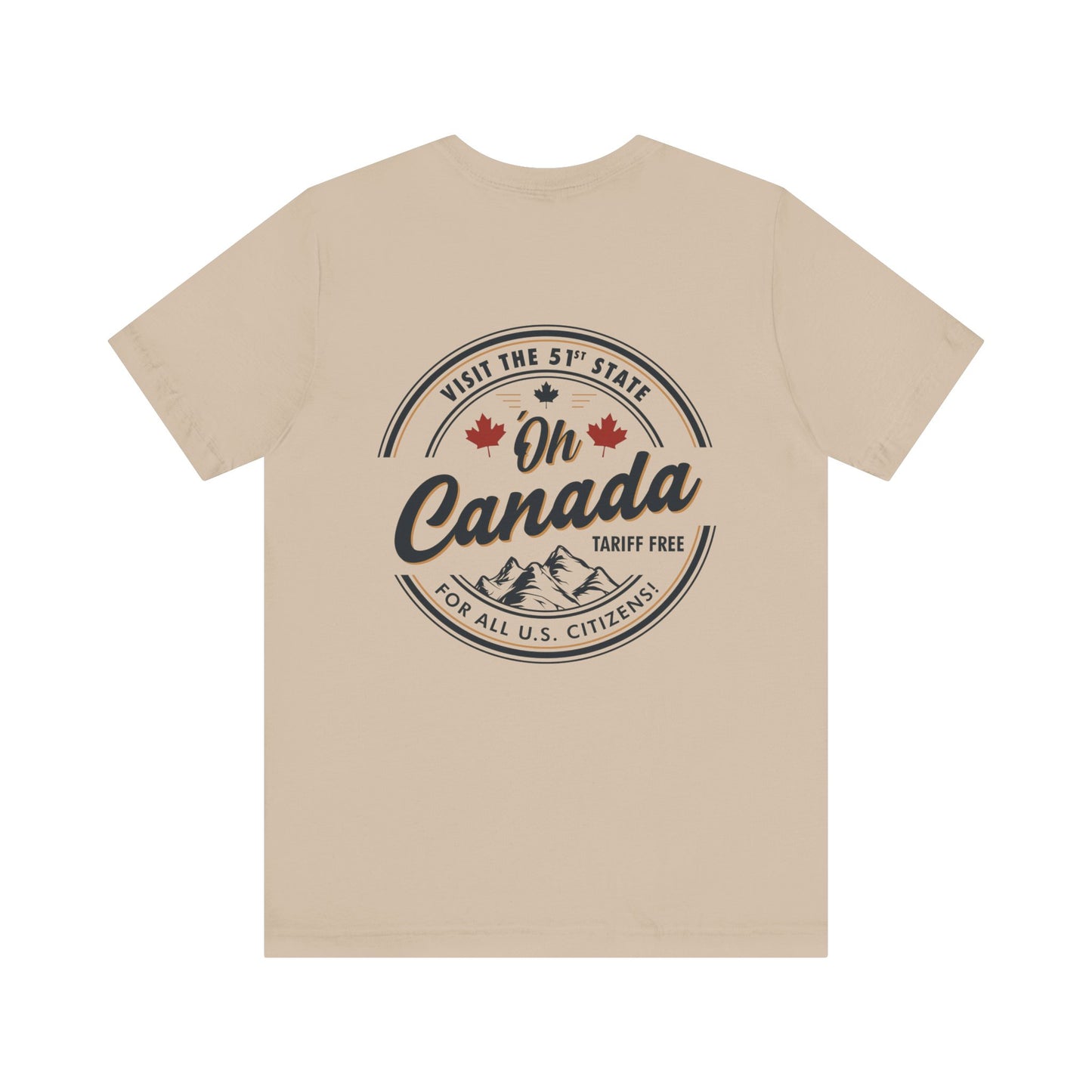 T-Shirt - "Visit the 51st State! Via FAFO Airlines" Unisex Jersey Short Sleeve Tee