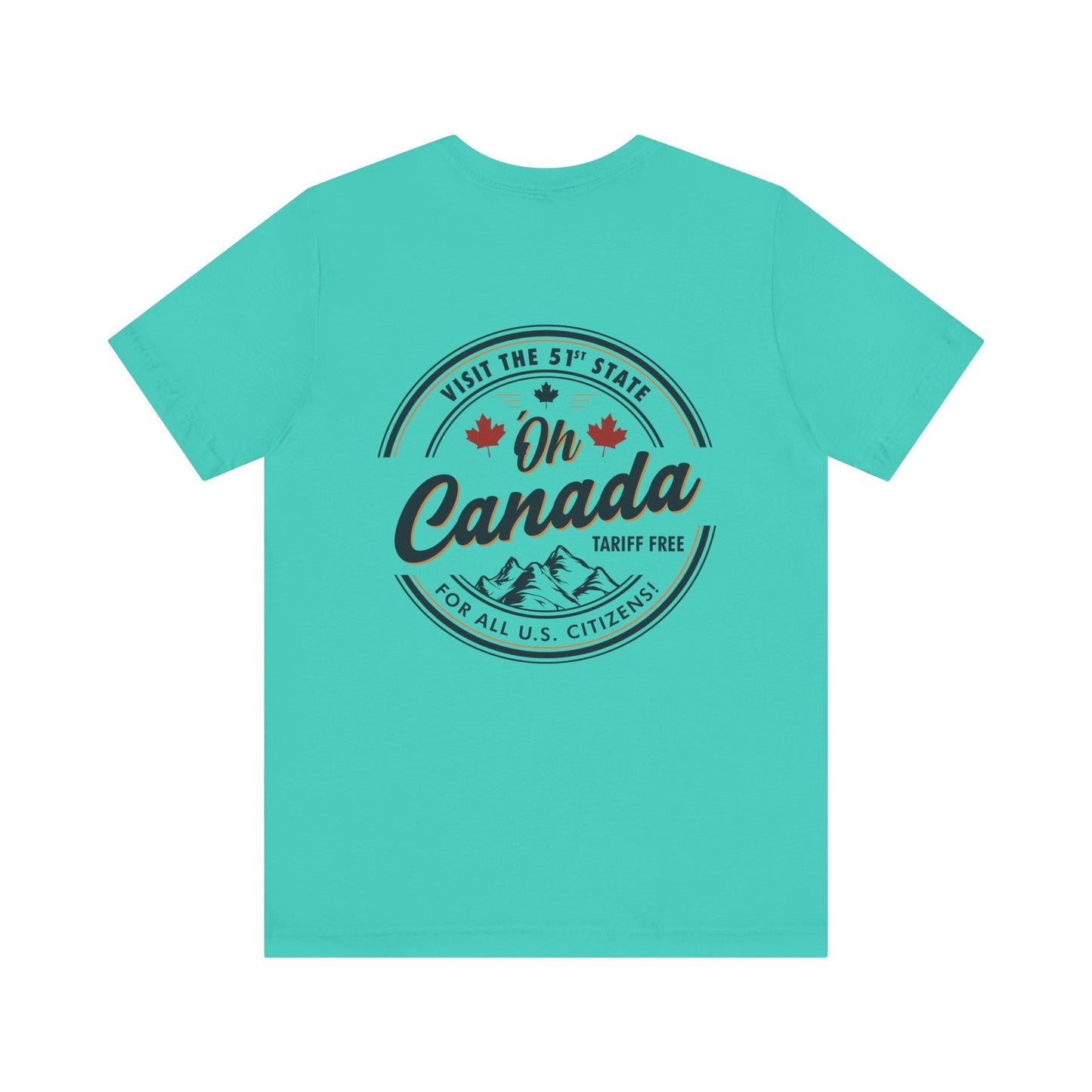 T-Shirt - "Visit the 51st State! Via FAFO Airlines" Unisex Jersey Short Sleeve Tee
