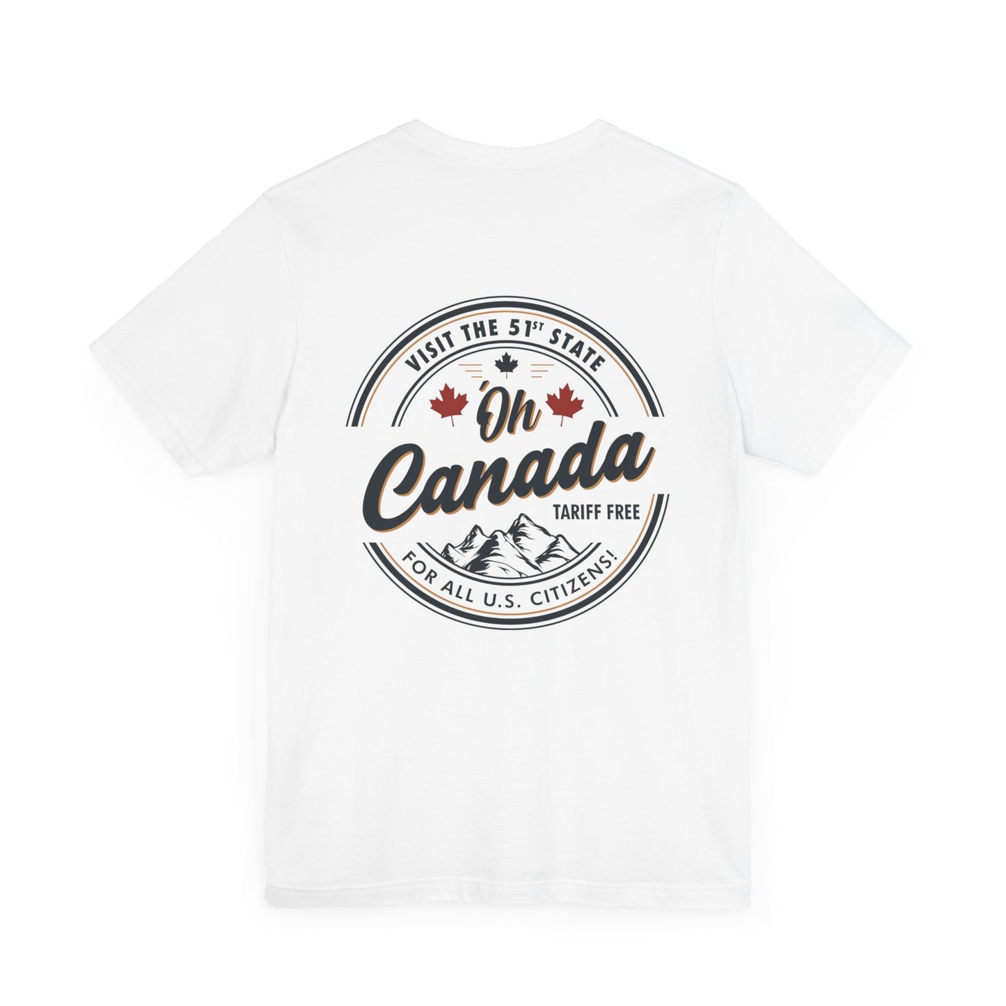 T-Shirt - "Visit the 51st State! Via FAFO Airlines" Unisex Jersey Short Sleeve Tee