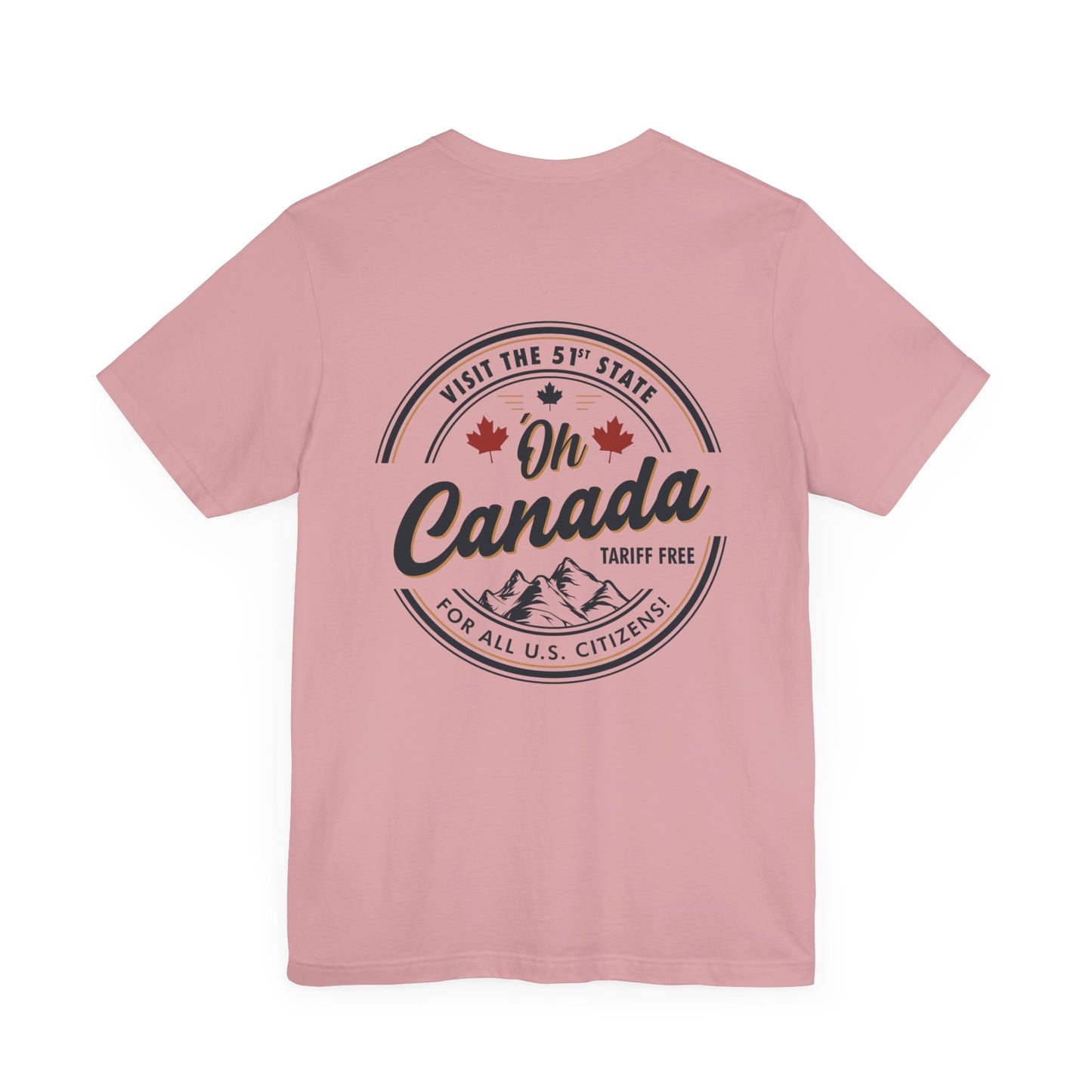 T-Shirt - "Visit the 51st State! Via FAFO Airlines" Unisex Jersey Short Sleeve Tee