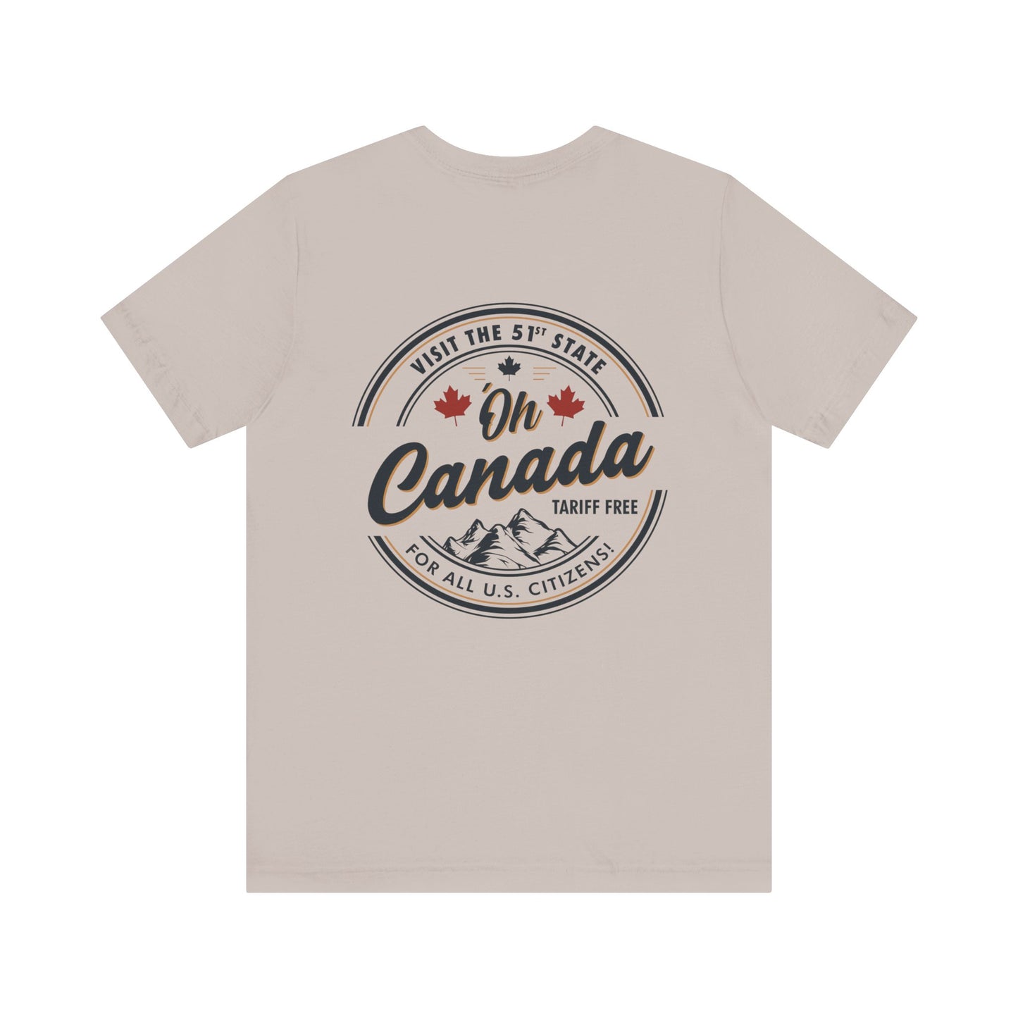 T-Shirt - "Visit the 51st State! Via FAFO Airlines" Unisex Jersey Short Sleeve Tee